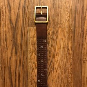 Genuine Leather Brown Belt